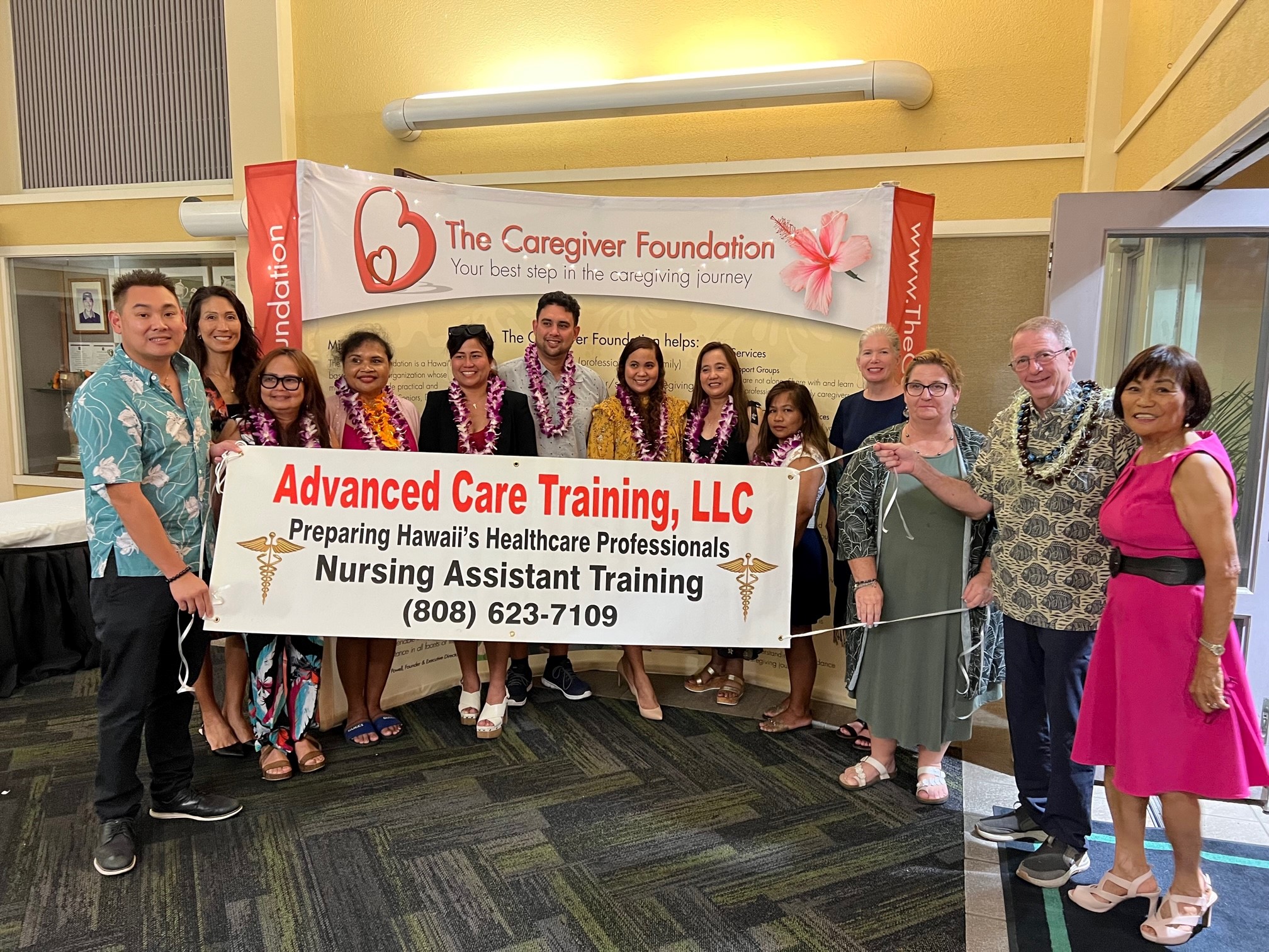 Caregiver Foundation group photo